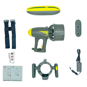 MagicJet Seascooter, the Best Underwater Scooter with 3 Camera Mounts