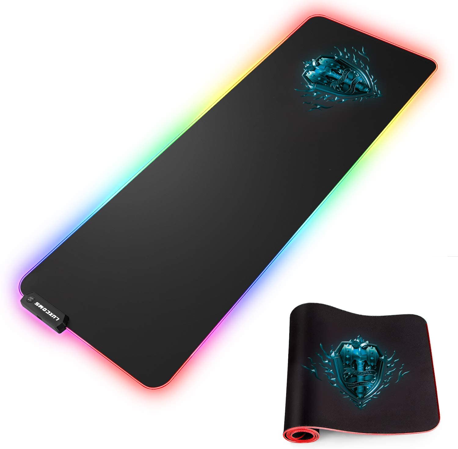  RGB Gaming Mouse Mat Pad - Large Extended Led Mousepad